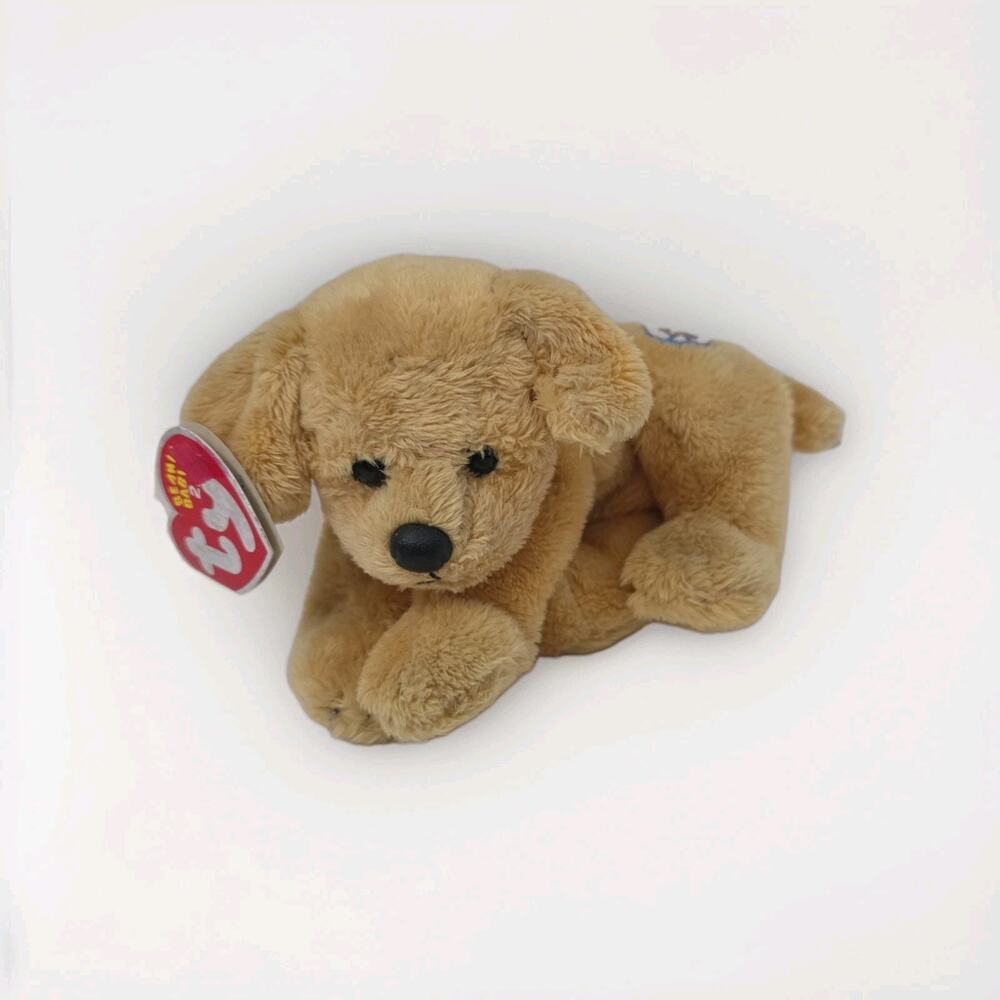 ty Beanie Babies Dog Rare Collectible Fletch The Golden Retriever W Tag